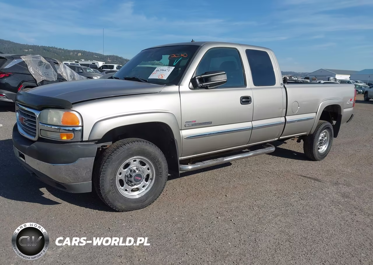 2001 GMC Sierra 2500Hd Sl-Sle VIN:1GTHK29181E296295 - 2
