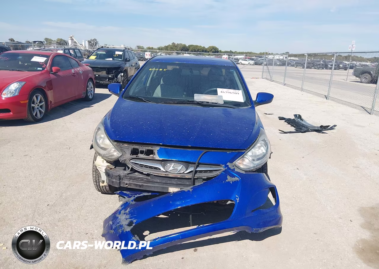 2013 Hyundai Accent Gls VIN:KMHCT4AE0DU561122 - 12