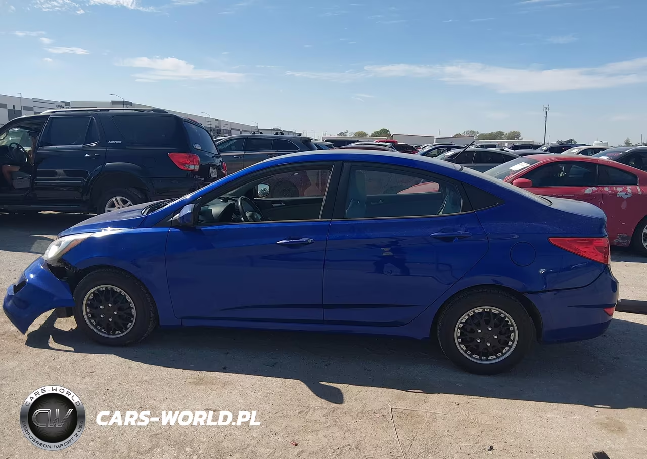 2013 Hyundai Accent Gls VIN:KMHCT4AE0DU561122 - 14