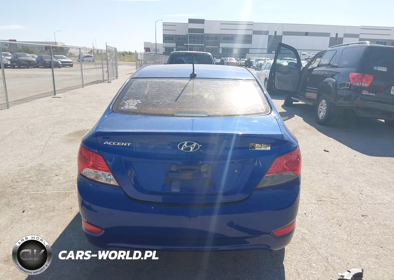 2013 Hyundai Accent Gls VIN:KMHCT4AE0DU561122 - 16