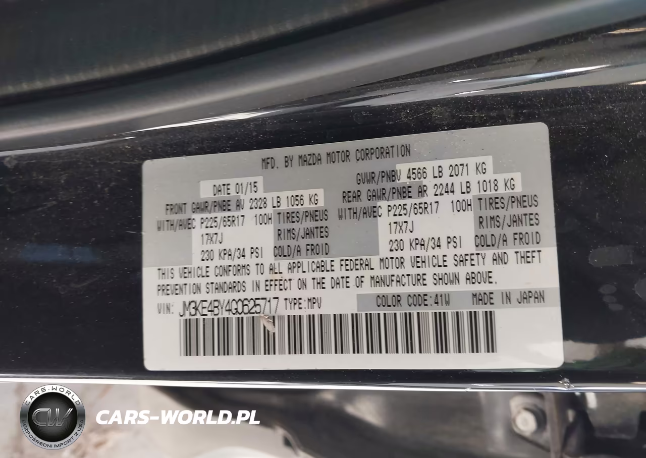 2016 Mazda Cx-5 Sport VIN:JM3KE4BY4G0625717 - 9