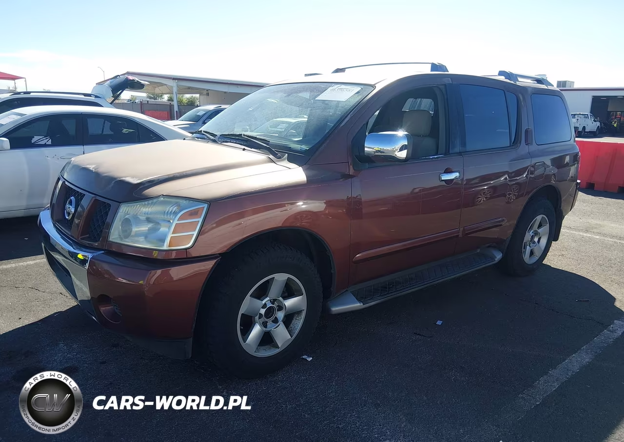 2004 Nissan Pathfinder Armada Se VIN:5N1AA08A14N731474 - 2