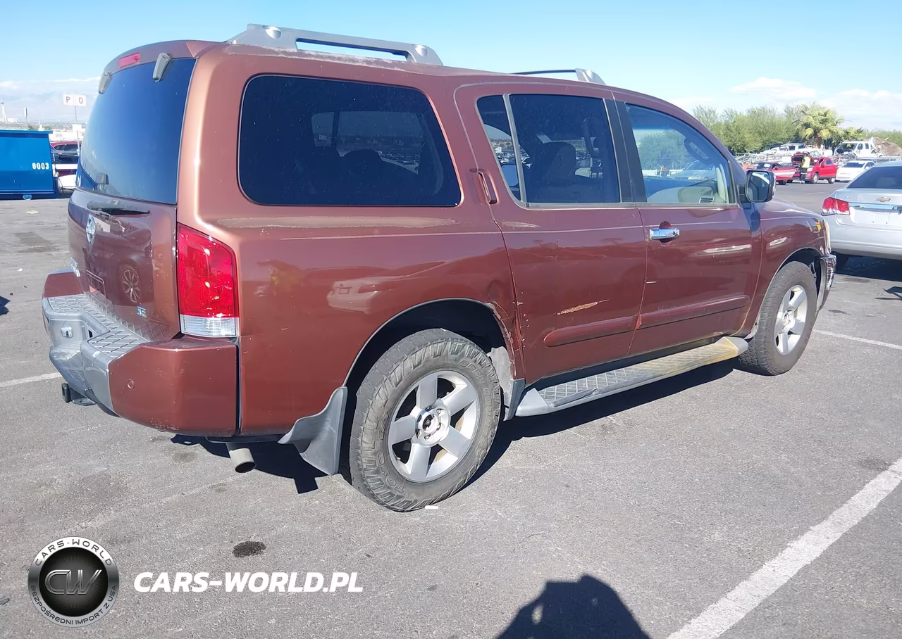 2004 Nissan Pathfinder Armada Se VIN:5N1AA08A14N731474 - 4