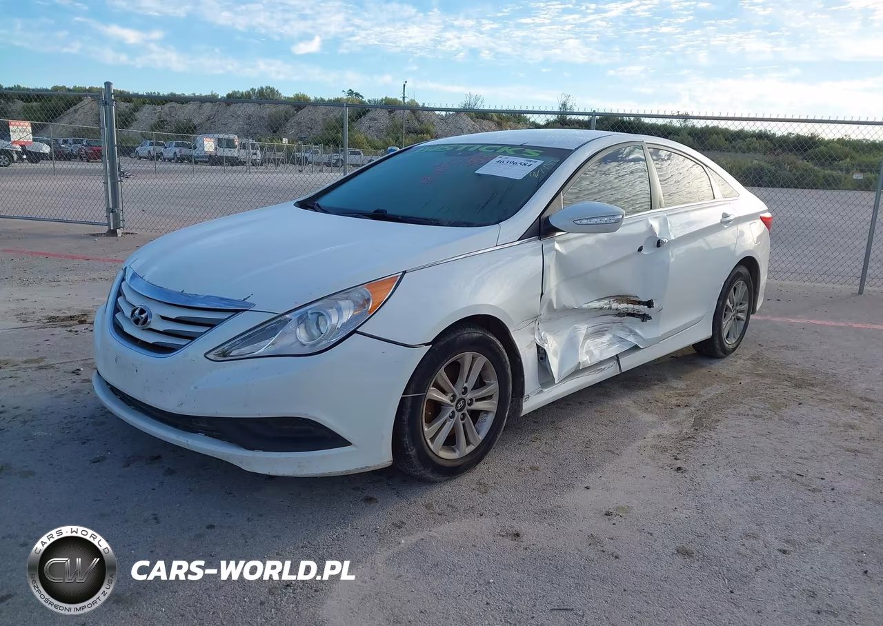 2014 Hyundai Sonata Gls VIN:5NPEB4AC9EH935348 - 2