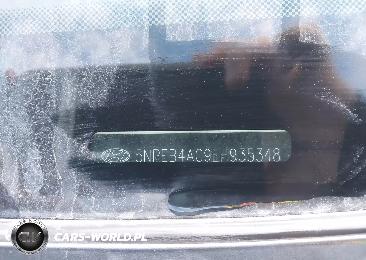 2014 Hyundai Sonata Gls VIN:5NPEB4AC9EH935348 - 9