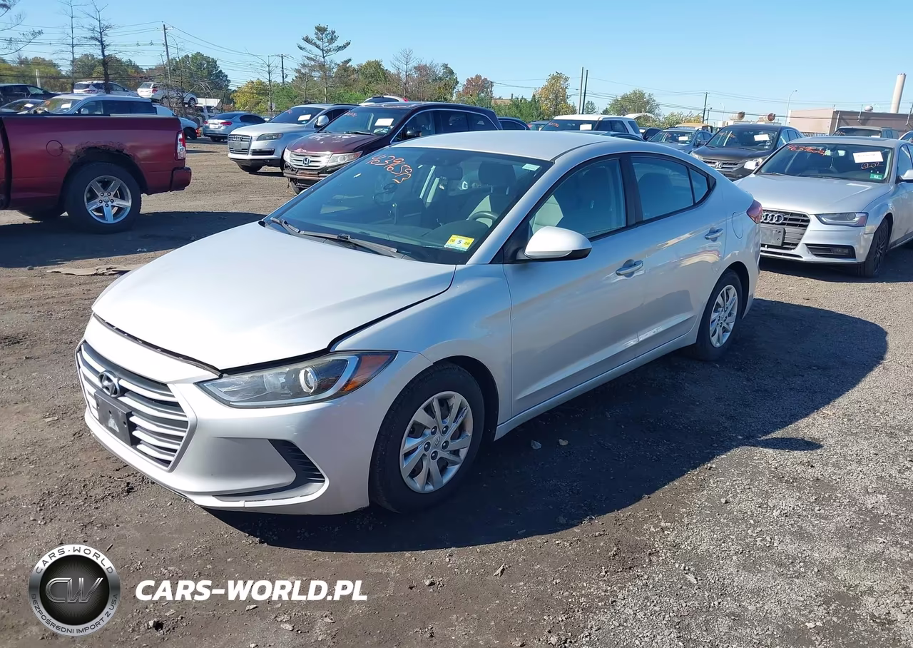2017 Hyundai Elantra Se VIN:KMHD74LF5HU091383 - 2
