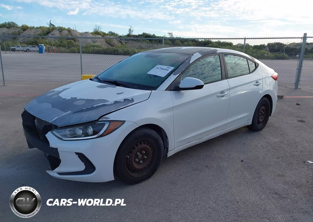 2017 Hyundai Elantra Se VIN:5NPD74LF6HH076714 - 2