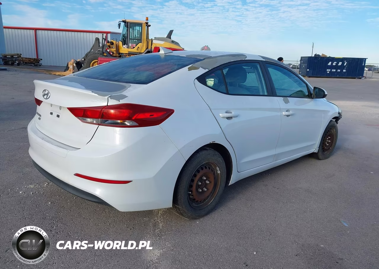 2017 Hyundai Elantra Se VIN:5NPD74LF6HH076714 - 4