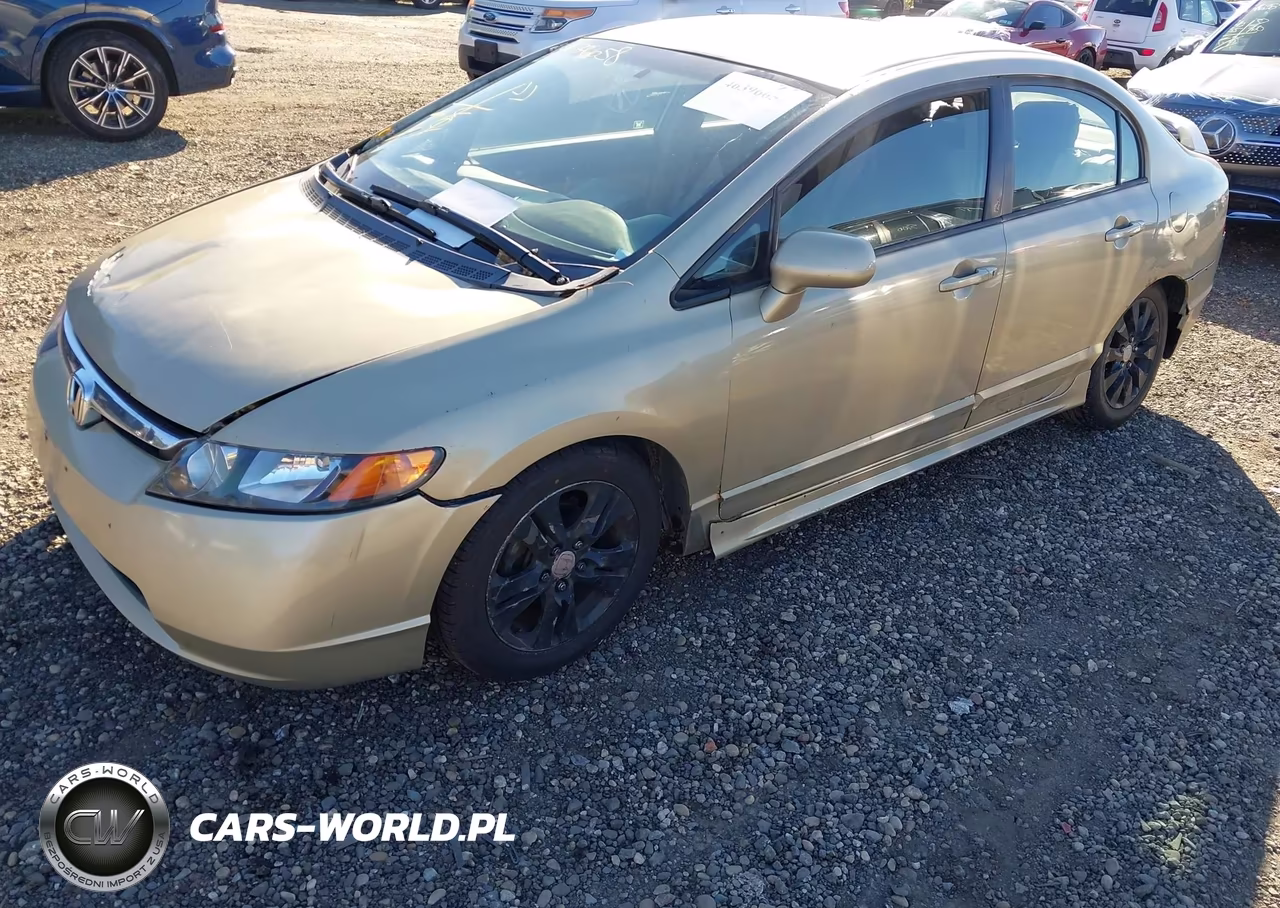 2007 Honda Civic Lx VIN:1HGFA16587L014335 - 6