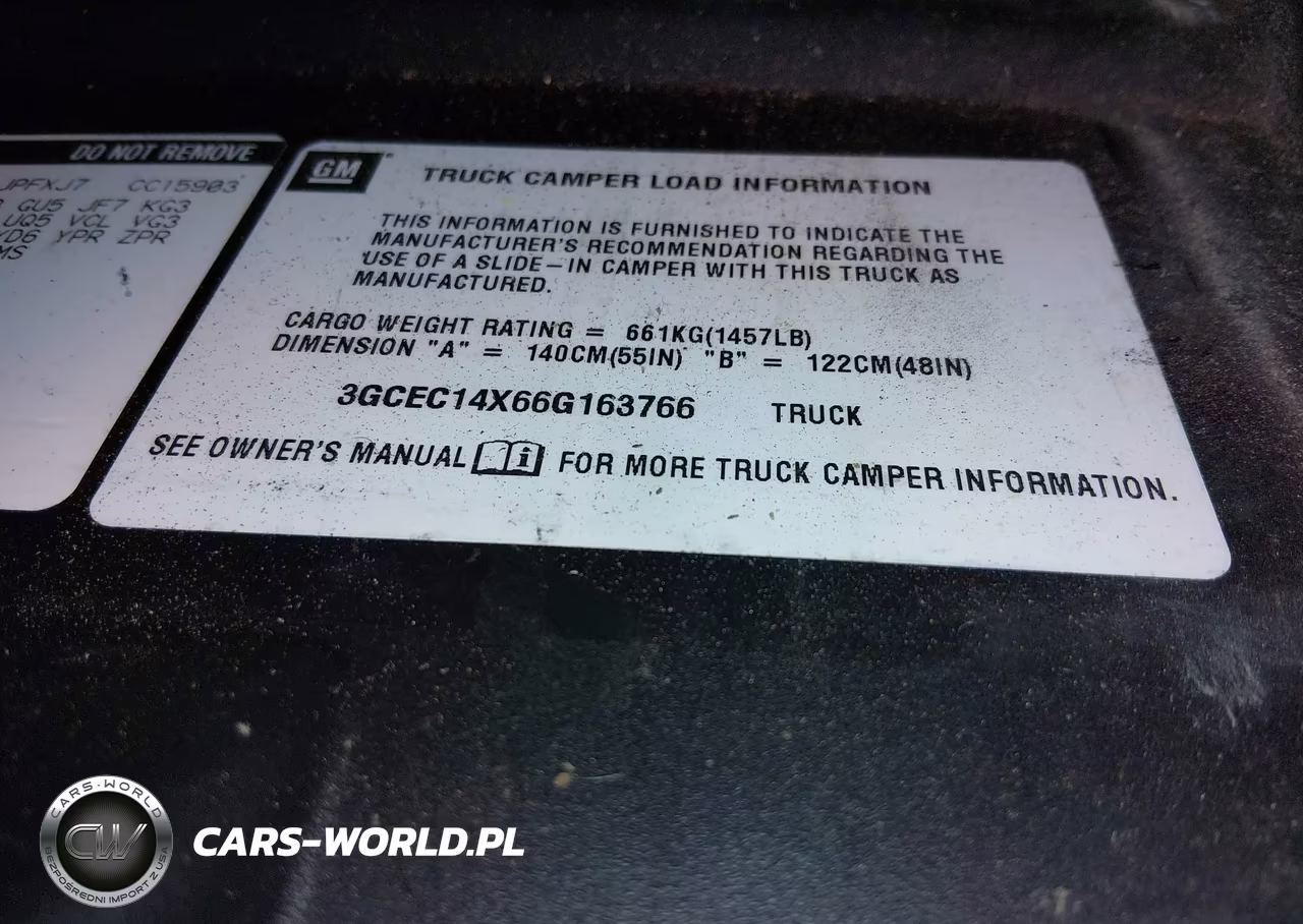 2006 Chevrolet Silverado 1500 Work Truck VIN:3GCEC14X66G163766 - 9