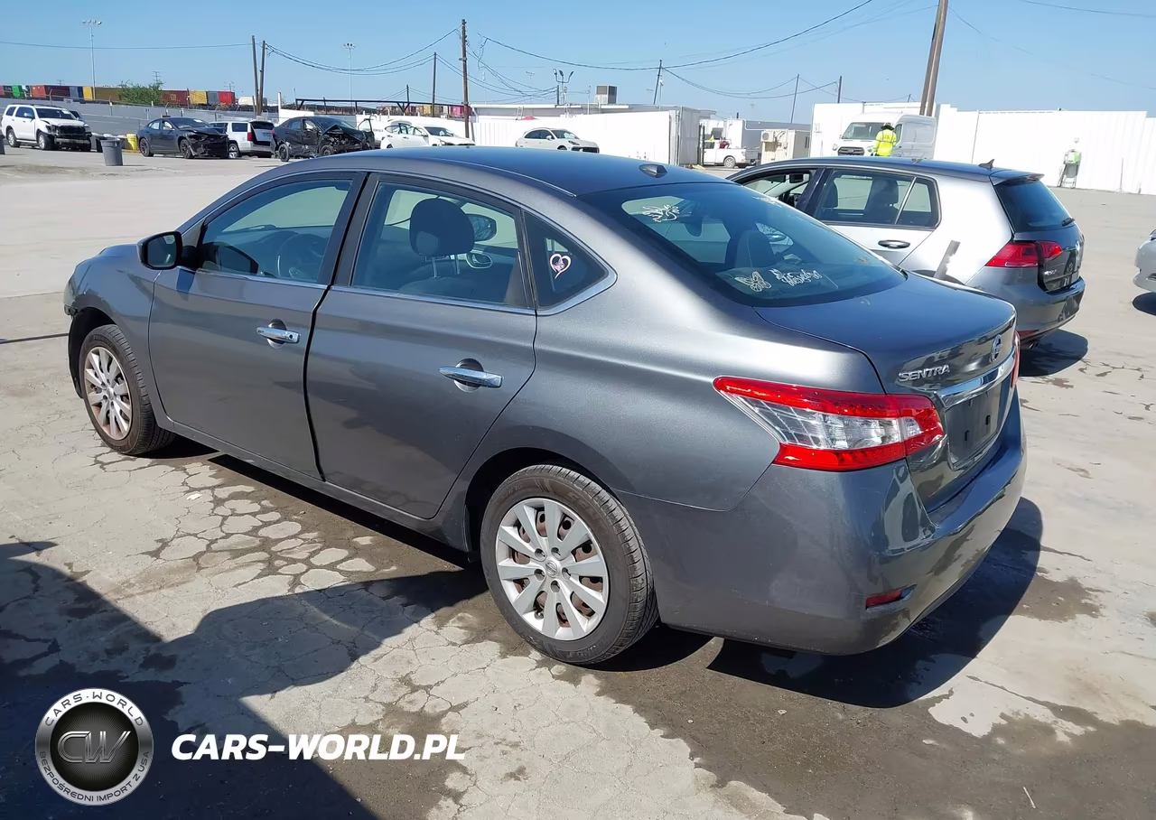 2015 Nissan Sentra Fe+ S-S-Sl-Sr-Sv VIN:3N1AB7APXFL627791 - 3