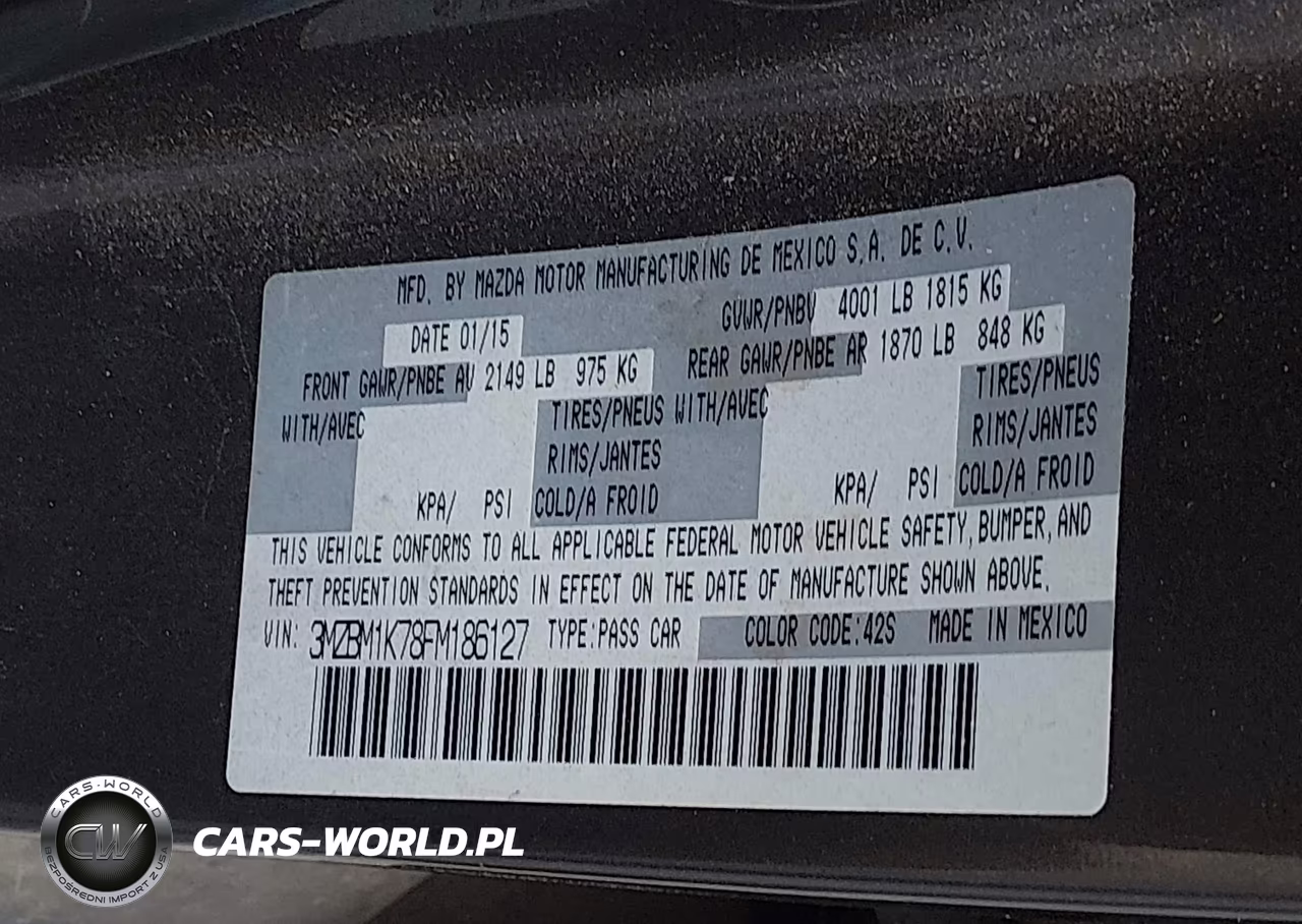 2015 Mazda Mazda3 I Sport VIN:3MZBM1K78FM186127 - 9