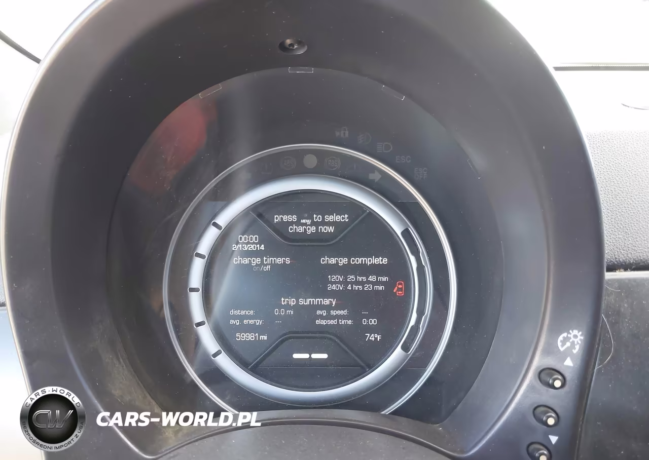 2015 Fiat 500E Battery Electric VIN:3C3CFFGE0FT590135 - 14