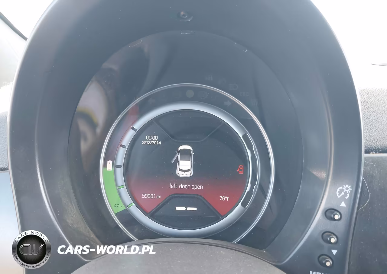 2015 Fiat 500E Battery Electric VIN:3C3CFFGE0FT590135 - 7