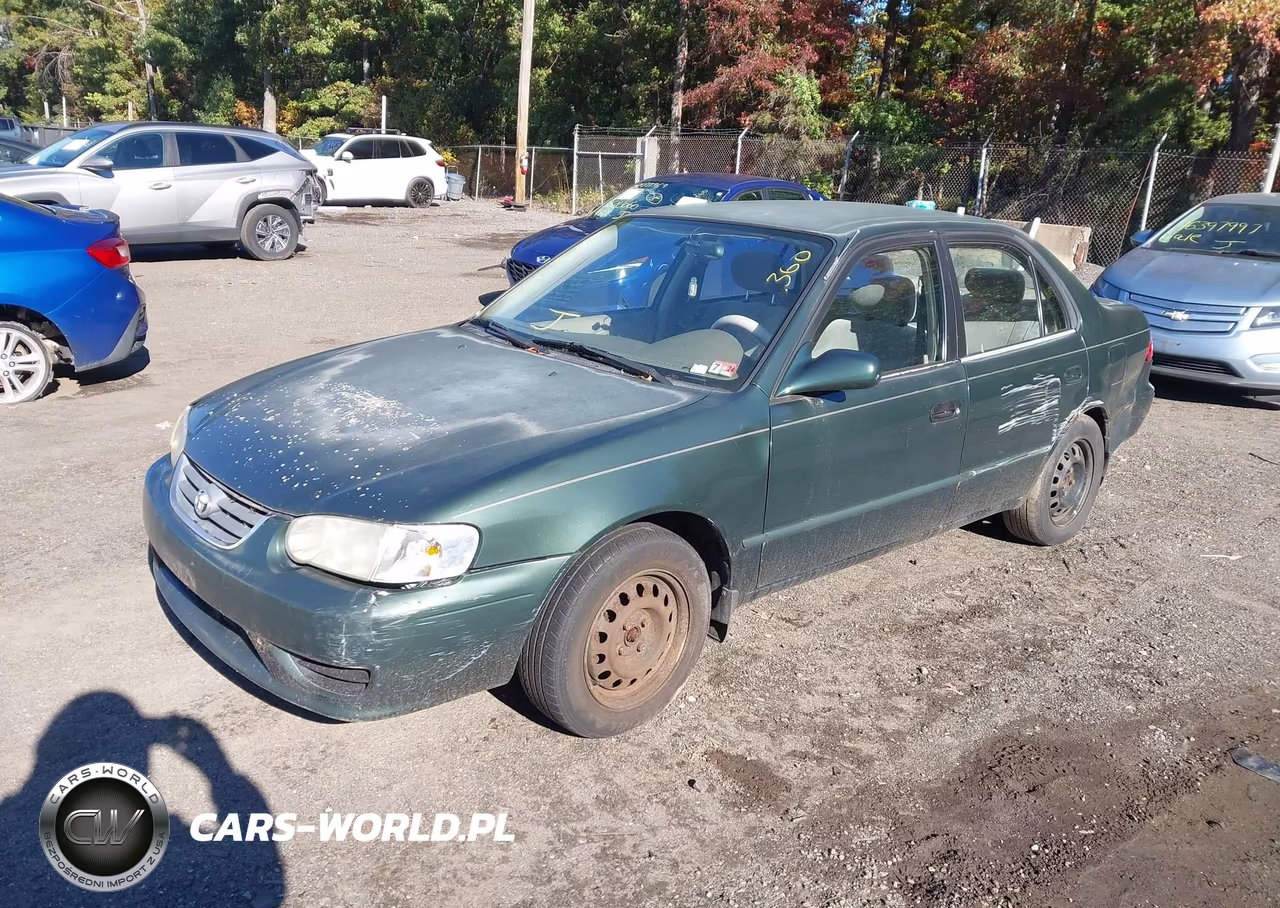 2001 Toyota Corolla Le VIN:2T1BR18E21C506442 - 2