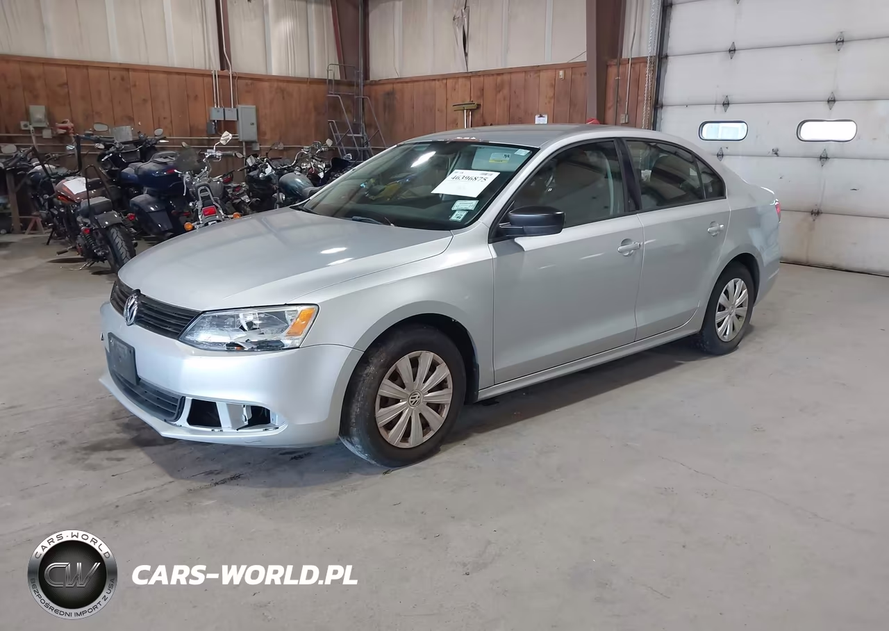 2013 Volkswagen Jetta 2.0L S VIN:3VW2K7AJ5DM398177 - 2