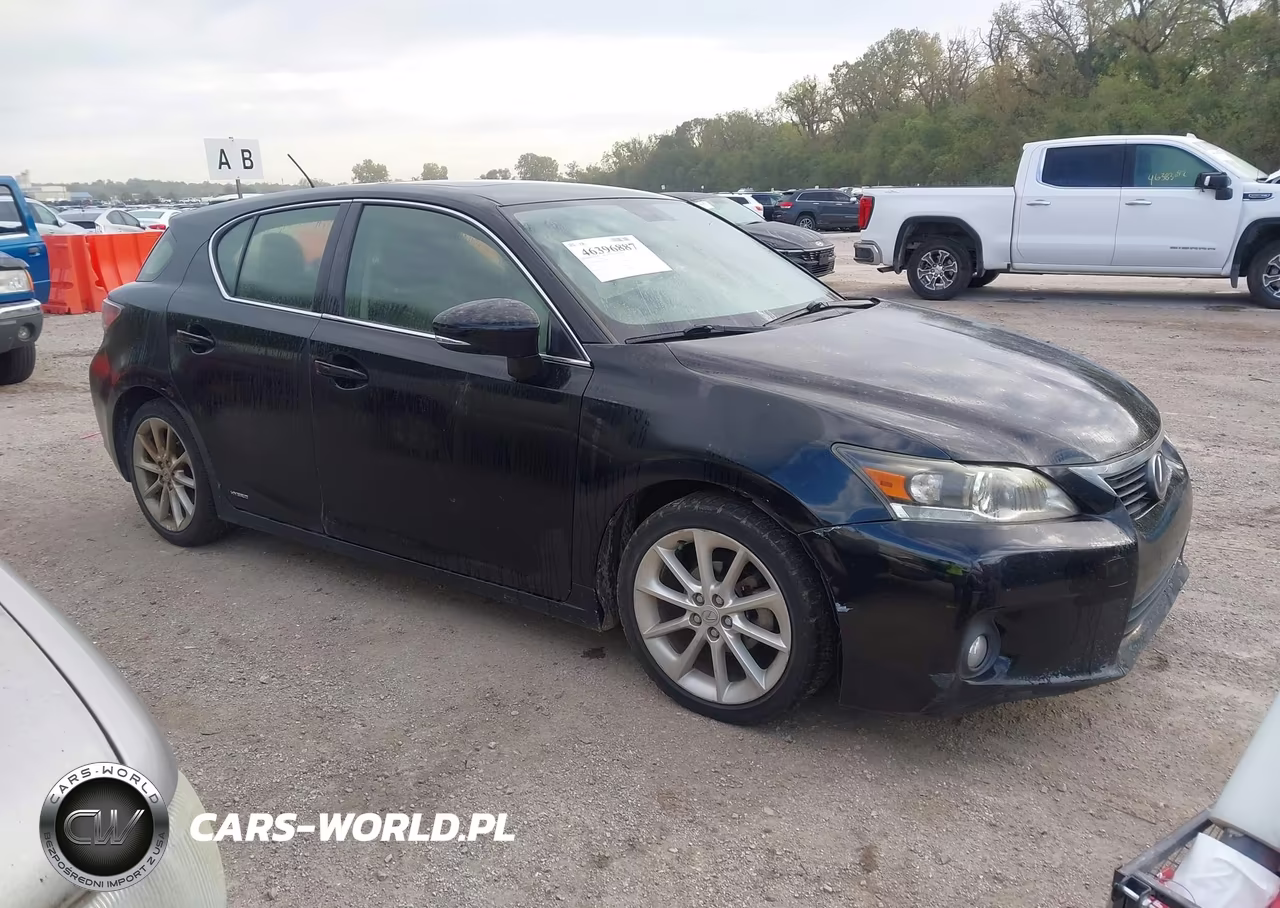 2013 Lexus Ct 200H VIN:JTHKD5BH6D2133481 - 1