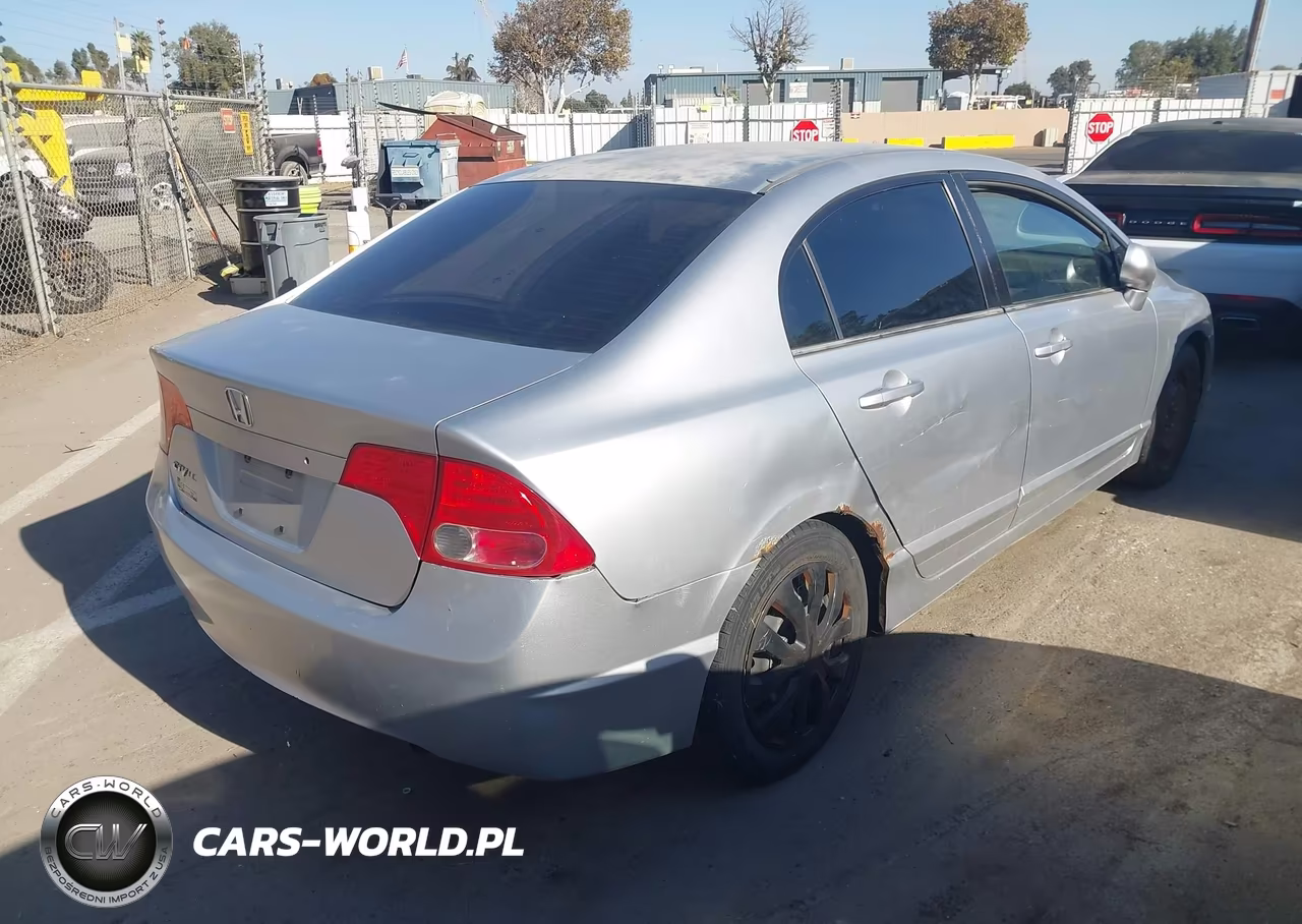 2006 Honda Civic Lx VIN:JHMFA15546S002475 - 4