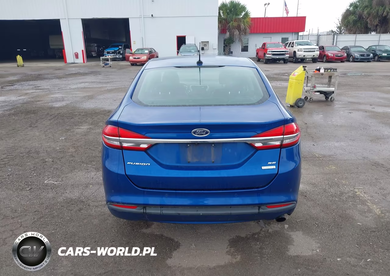 2017 Ford Fusion Se VIN:3FA6P0HD9HR366277 - 16