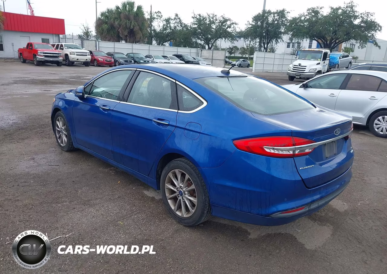 2017 Ford Fusion Se VIN:3FA6P0HD9HR366277 - 3