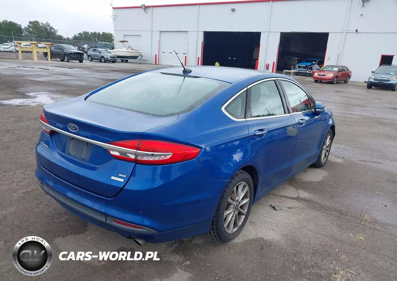 2017 Ford Fusion Se VIN:3FA6P0HD9HR366277 - 4