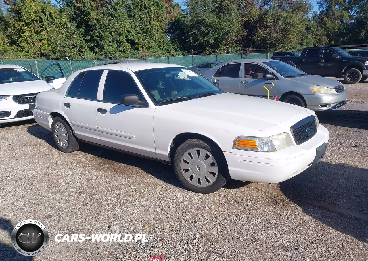 2008 Ford Crown Victoria Police-Police Interceptor VIN:2FAHP71V88X128393 - 1