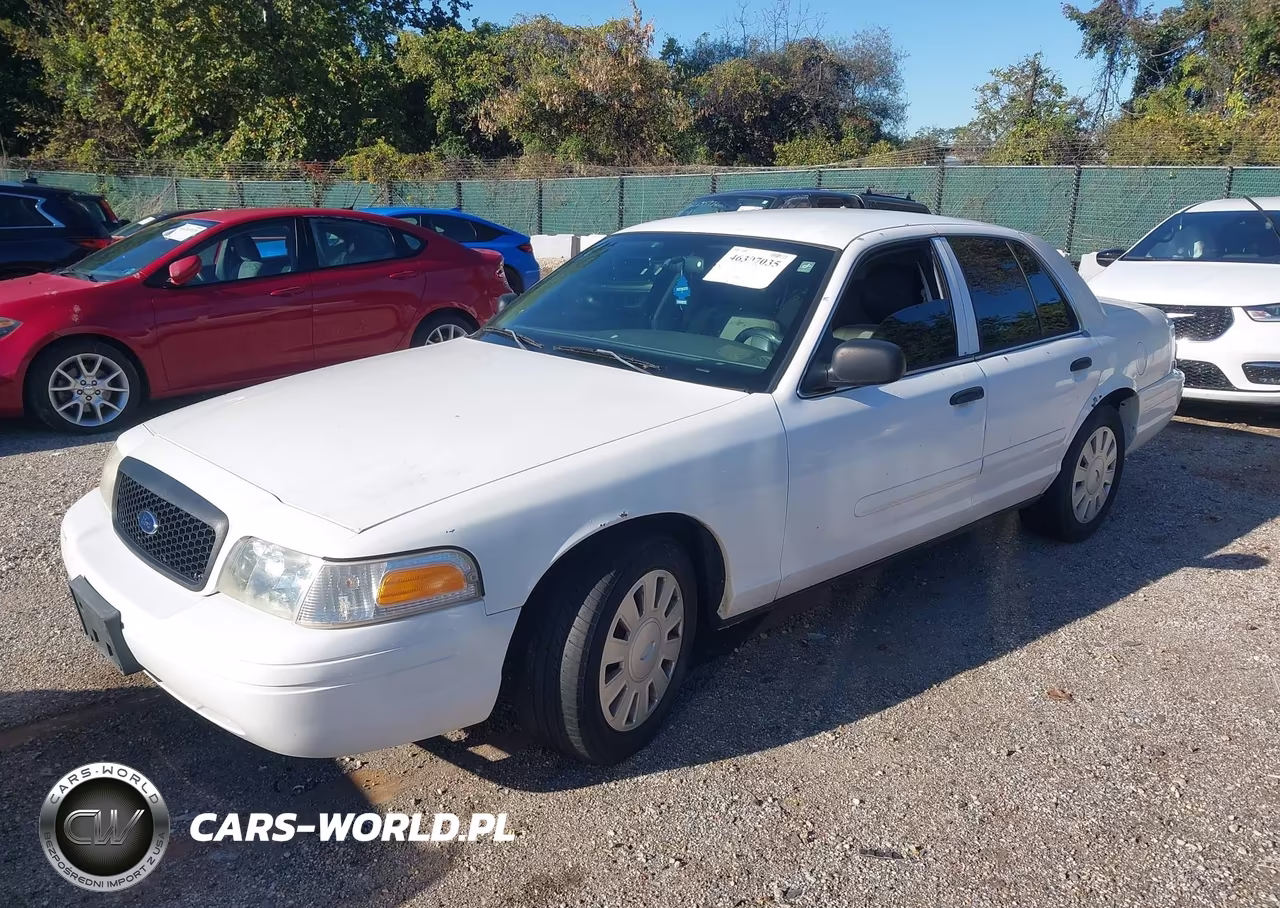 2008 Ford Crown Victoria Police-Police Interceptor VIN:2FAHP71V88X128393 - 2