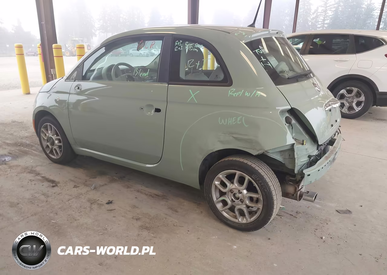 2012 Fiat 500 Pop VIN:3C3CFFAR2CT383849 - 3