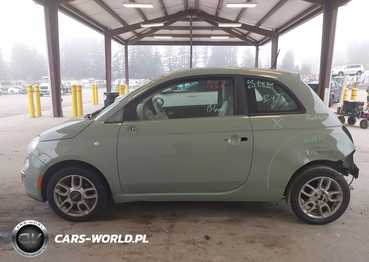2012 Fiat 500 Pop VIN:3C3CFFAR2CT383849 - 6