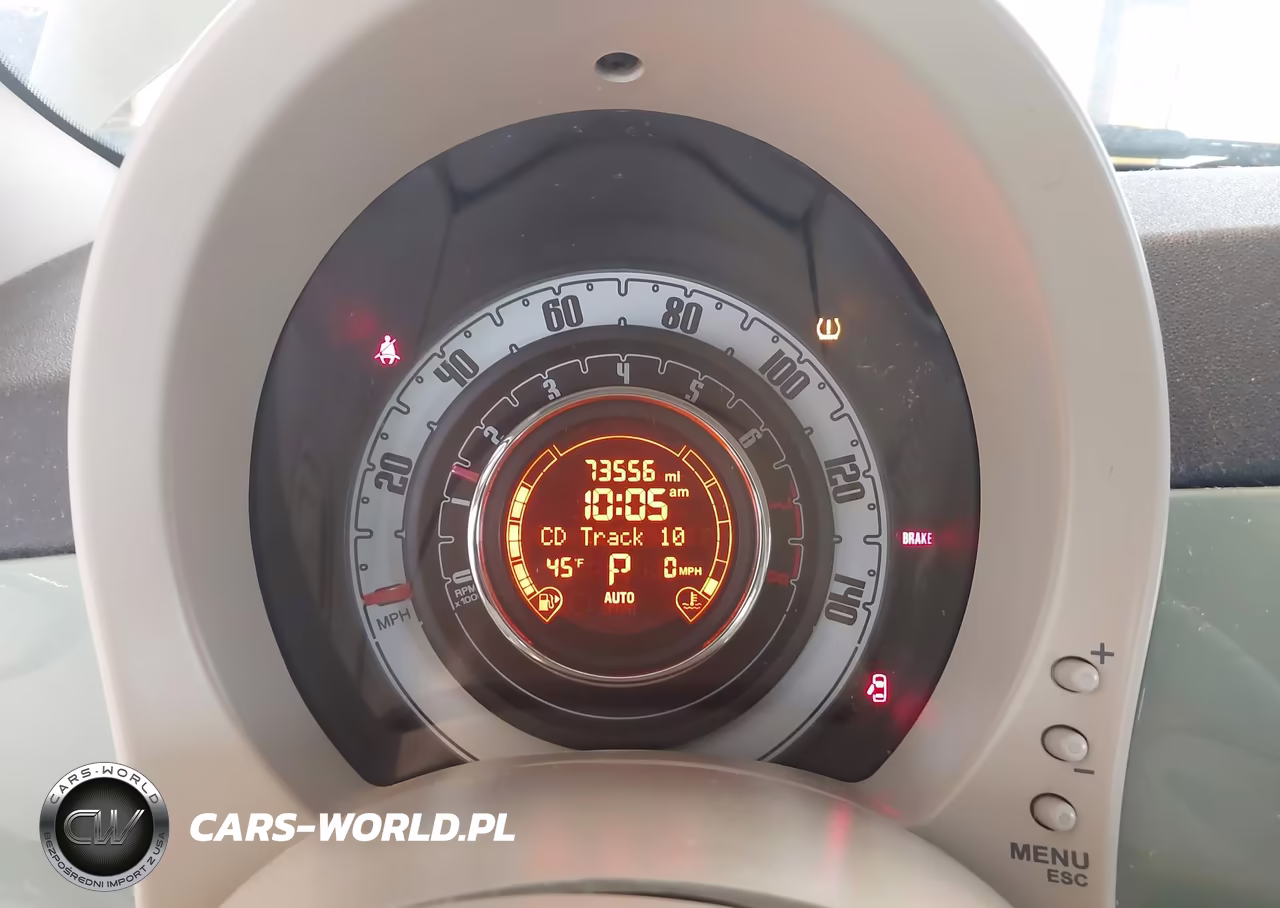 2012 Fiat 500 Pop VIN:3C3CFFAR2CT383849 - 7