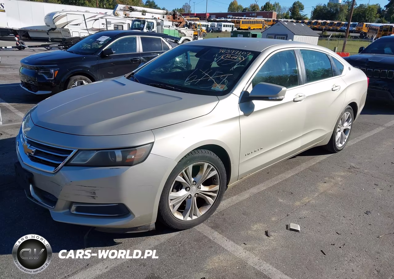 2014 Chevrolet Impala 2Lt VIN:2G1125S33E9106984 - 2