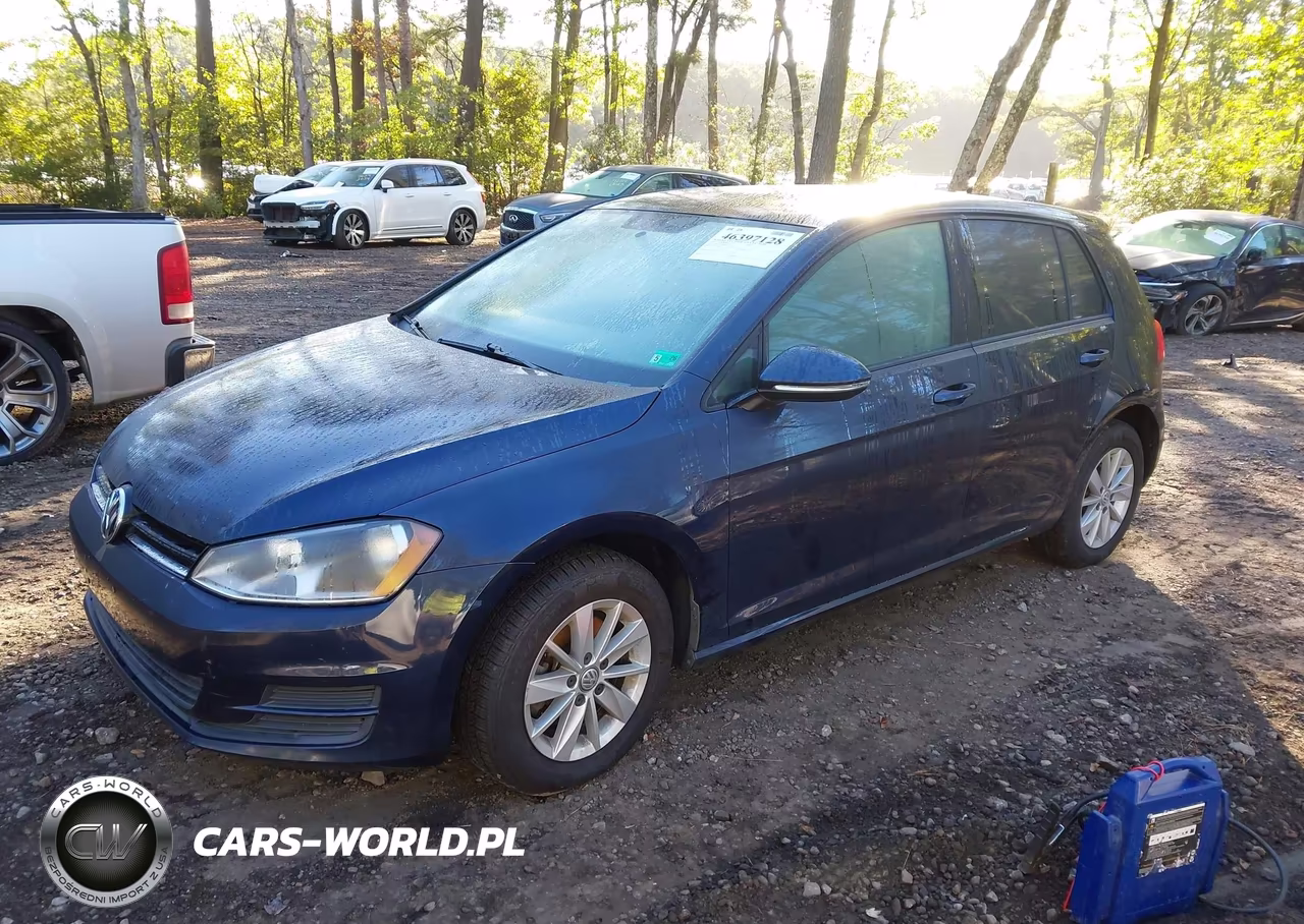 2016 Volkswagen Golf Tsi S 4-Door VIN:3VW117AU7GM025302 - 2