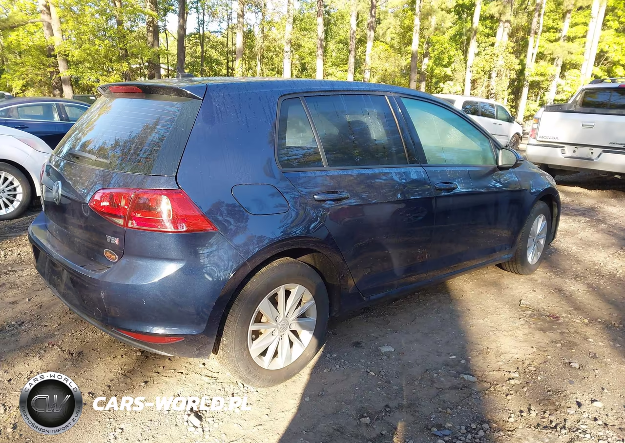 2016 Volkswagen Golf Tsi S 4-Door VIN:3VW117AU7GM025302 - 4