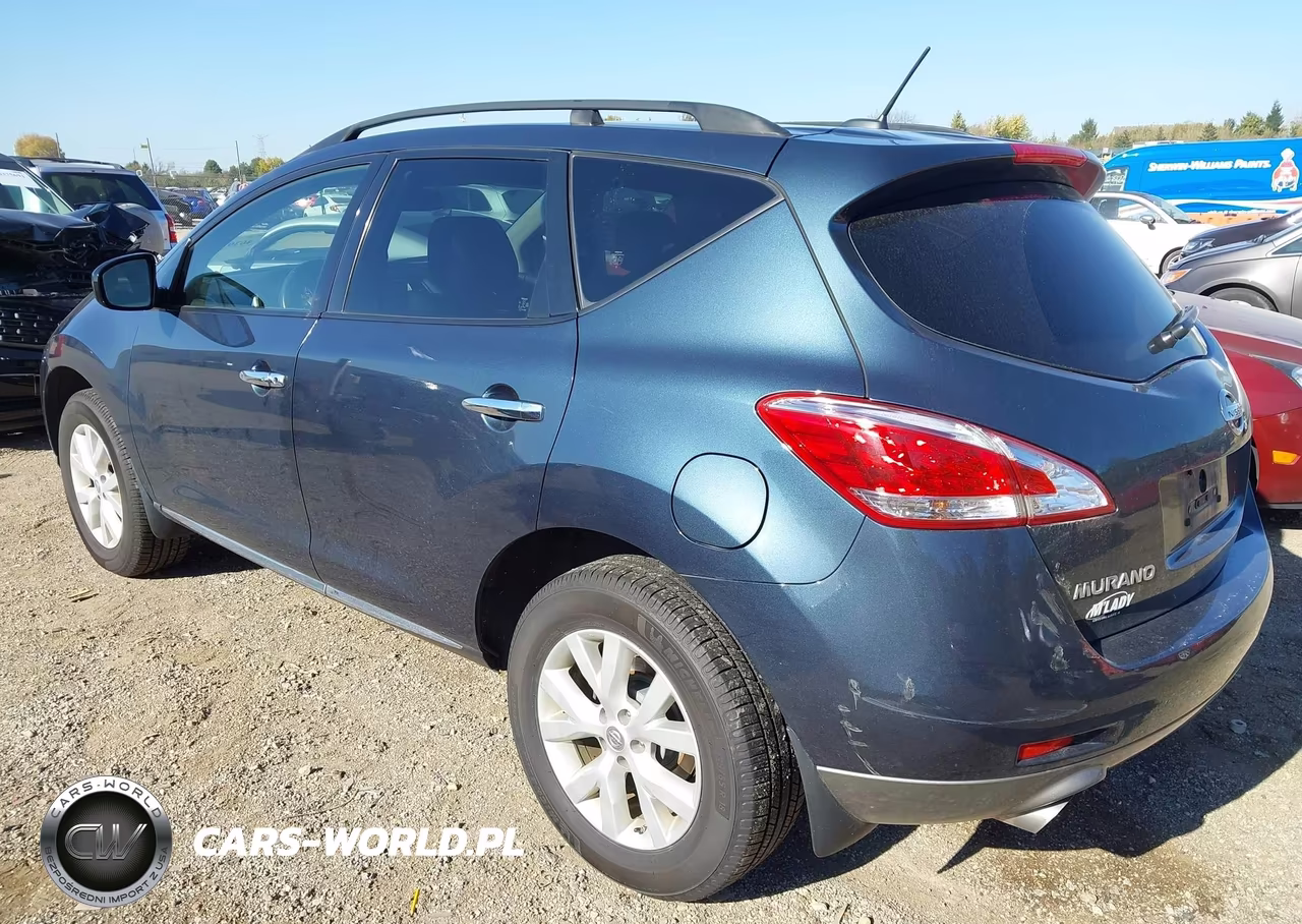 2012 Nissan Murano Sl VIN:JN8AZ1MW0CW232831 - 3