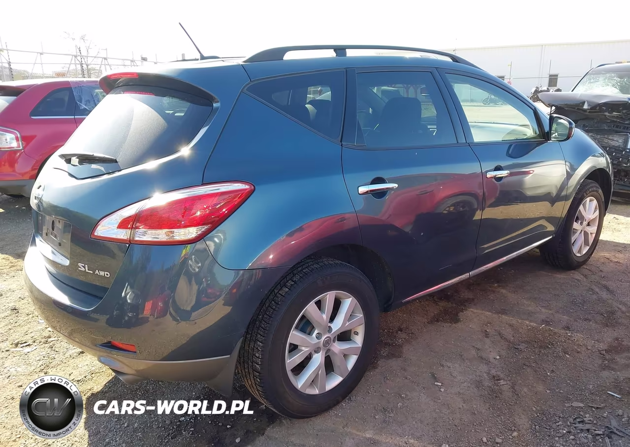2012 Nissan Murano Sl VIN:JN8AZ1MW0CW232831 - 4