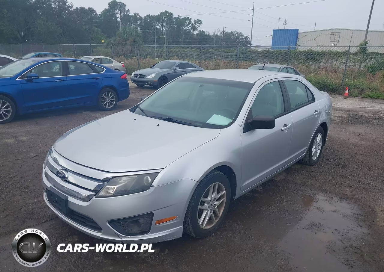 2012 Ford Fusion S VIN:3FAHP0GA0CR144865 - 2