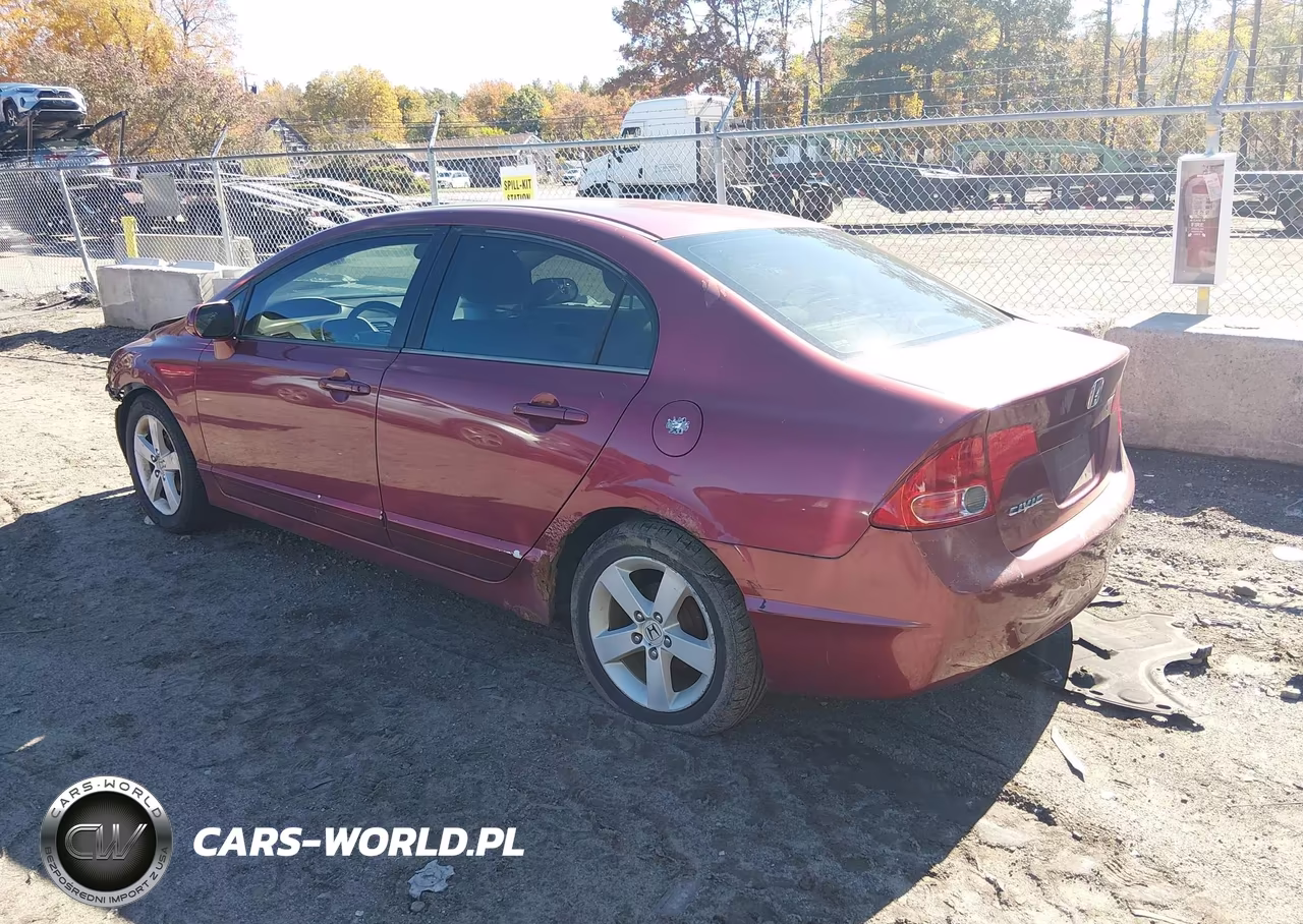 2007 Honda Civic Lx VIN:1HGFA16517L049007 - 3
