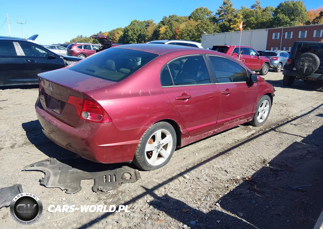 2007 Honda Civic Lx VIN:1HGFA16517L049007 - 4