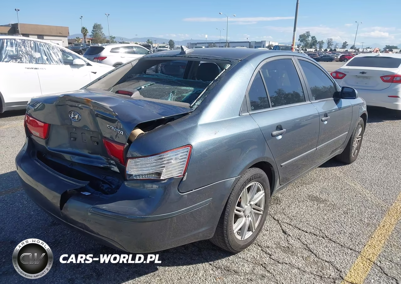 2009 Hyundai Sonata Gls VIN:5NPET46C09H557884 - 4