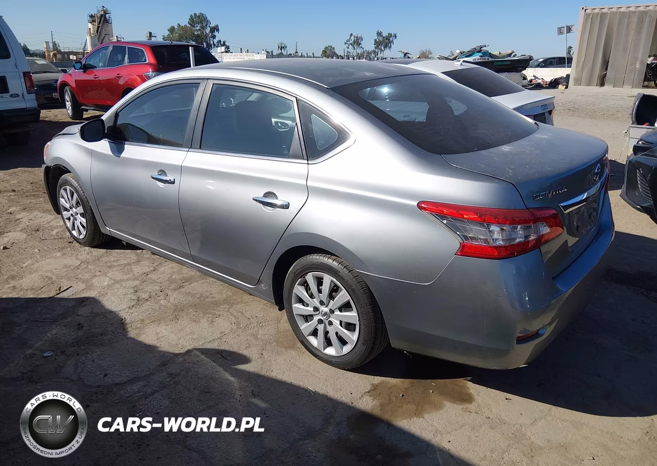 2014 Nissan Sentra Fe+ S-Fe+ Sv-S-Sl-Sr-Sv VIN:3N1AB7AP7EY253903 - 3