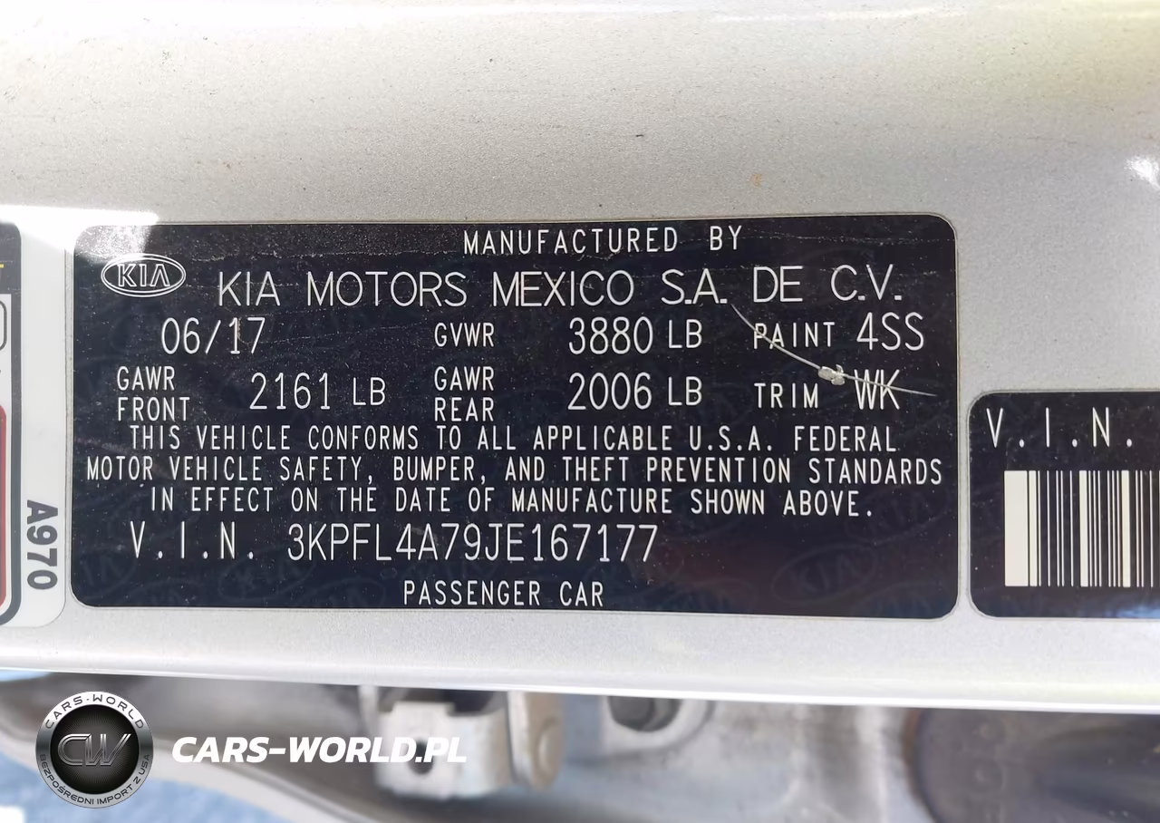 2018 Kia Forte Lx VIN:3KPFL4A79JE167177 - 9