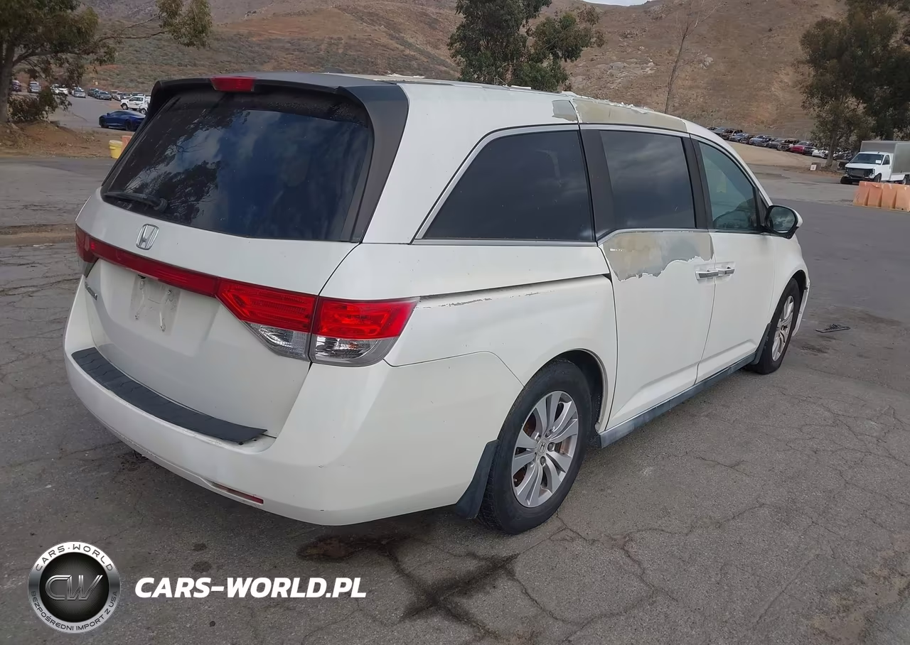 2014 Honda Odyssey Ex-L VIN:5FNRL5H63EB085686 - 4