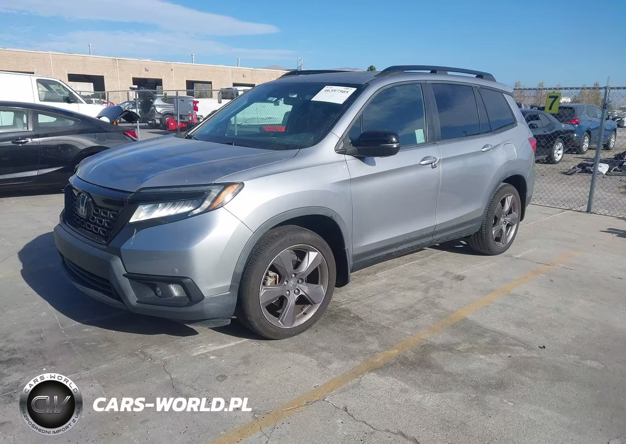 2020 Honda Passport 2Wd Touring VIN:5FNYF7H92LB001766 - 2