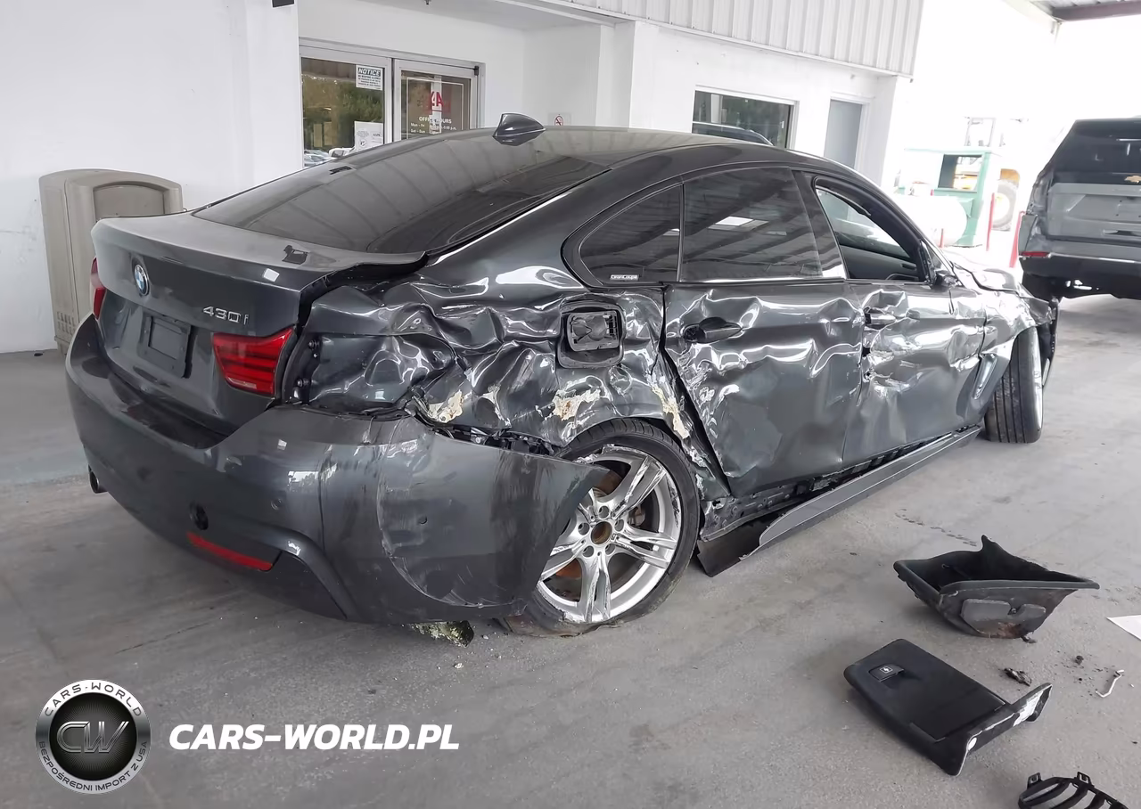 2018 BMW 430I Gran Coupe VIN:WBA4J1C58JBG77573 - 4