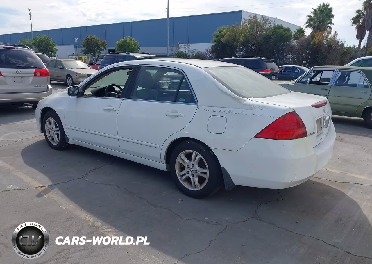 2007 Honda Accord 2.4 Ex VIN:JHMCM567X7C003885 - 3