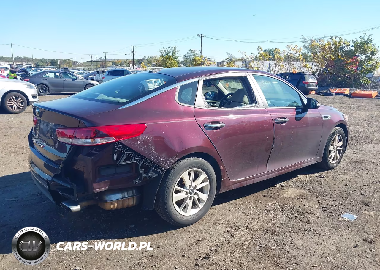 2016 Kia Optima Lx VIN:5XXGT4L32GG030967 - 4