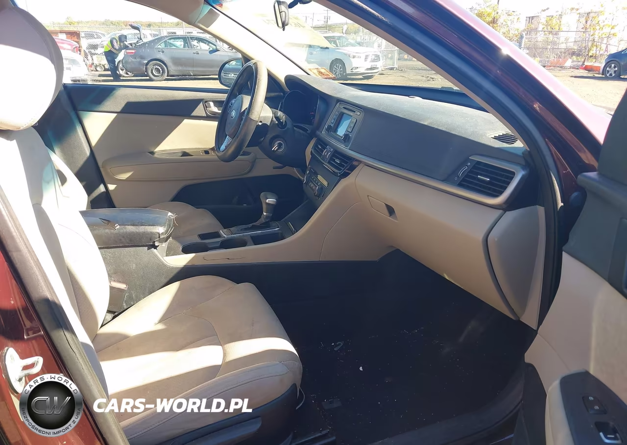 2016 Kia Optima Lx VIN:5XXGT4L32GG030967 - 5