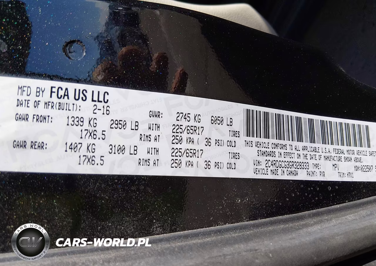 2016 Dodge Grand Caravan Sxt VIN:2C4RDGCG3GR328333 - 9