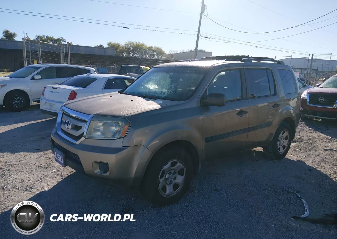 2011 Honda Pilot Lx VIN:5FNYF3H23BB024273 - 2
