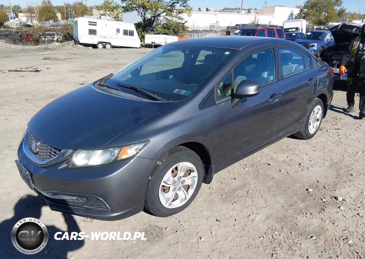2013 Honda Civic Lx VIN:19XFB2F58DE215335 - 2
